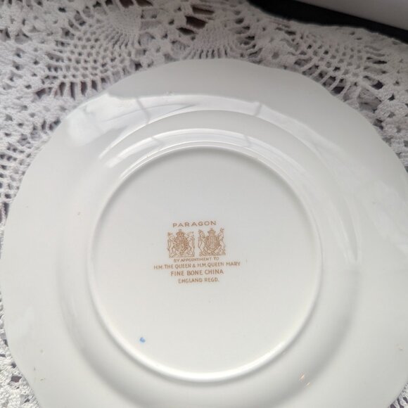 Teacup Set - Paragon Bone China - Antique - Rare - Picture 7 of 7